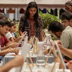 I am always there to guide you, one brushstroke at a time. It doesn't matter if you are a beginner; we will work together to bring your vision to life on the canvas.