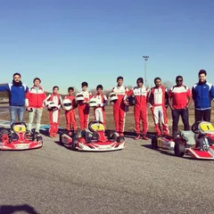 The BirelART India team and drivers lined up with their karts during winter testing. This preparation is key to our championship-winning seasons.