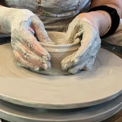 This is where the magic begins. In our taster sessions, we guide you through the process of centering the clay and shaping it on the wheel. It's a hands-on introduction to the art of pottery.