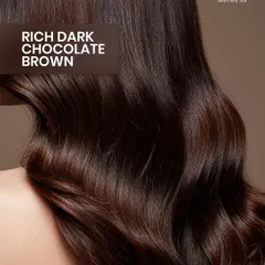 A Rich Dark Chocolate Brown is a timeless and sophisticated choice. I use high-quality pigments to achieve this deep, glossy color that provides full coverage and leaves your hair looking incredibly healthy and shiny.