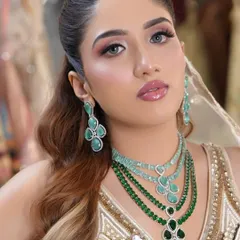 A soft, romantic glam look from a recent bridal shoot. This style is perfect for future brides looking for dreamy and elegant inspiration for their big day.