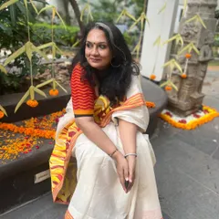 Me, during one of our pop-up events. It's a joy to bring the flavours of Kerala to new places and share my passion for this cuisine with so many wonderful people.
