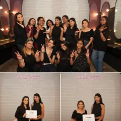 Congratulations to our recent graduates. This group photo captures the joy and sense of accomplishment at the end of their course. Welcome to the GlamBlush family.