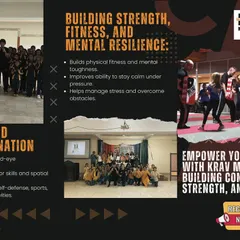 We build more than just fighters. Our youth curriculum is designed to improve eye-hand coordination, physical fitness, and mental resilience, helping children manage stress and overcome obstacles.