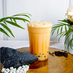 Indulge in the creamy delight of my authentic Thai Milk Boba Tea. It has a unique, rich flavor that will transport you straight to the streets of Thailand. A must-try for any tea enthusiast.