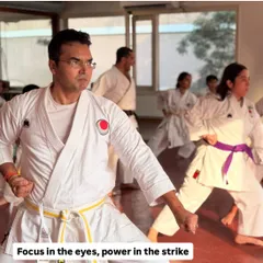 My classes include students of all ages and belt levels training together. This fosters an environment of mutual respect and learning, where senior students can help guide beginners and everyone improves together.