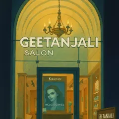 A Ghibli-style illustration of my salon front. This artwork captures the magical, cozy, and inviting vibe I want every client to feel.