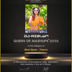 Being named 'Best Djane - Tripura' for the second time was a huge honor. This award isn't just for me; it's a testament to the hard work and passion that I pour into my craft, and it's the level of dedication I bring to my teaching.
