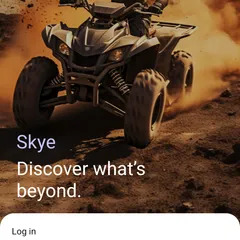 the login and onboarding flow for the 'skye' mobile app. i made sure the design was clean and the process was quick to get users started.