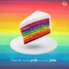 We believe in celebrating love in all its forms. Our vibrant Rainbow Cake is a slice of pure joy, with colorful layers that are as delightful to see as they are to eat.