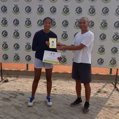 Dyuti Jain recognized as the runner-up in Girls Under-16 Singles at the Championship Series Tournament in Noida. Her performance shows the grit and determination we nurture in our players.