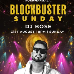 "Blockbuster Sunday" at Boho, Koramangala. A perfect way to end the weekend with a bang.