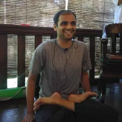 The presence of a Guru is not confined by time or place. Even in his physical absence, the essence of my teacher, Sharath Jois, guides and inspires every practice. This is him, sharing his infectious joy.