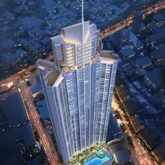 An aerial view of One Marina, a 74-storey residential skyscraper set to transform the Mumbai skyline. My goal was to design a structure that offers unparalleled panoramic views of the Arabian Sea while ensuring every residence feels like a private sanctuary. This award-winning project is a testament to my belief in vertical living as a solution for dense urban environments.