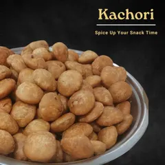 Spice up your snack time with our homemade Kachoris. These deep-fried pastries are filled with a savory mix of lentils and spices, making them a perfect companion for your evening chai.