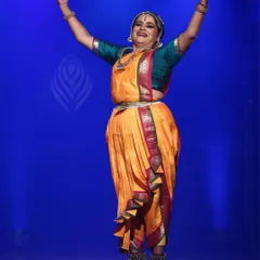 A moment of complete surrender and joy during my performance at Krishna Gana Sabha. Portraying Sant Namdeo in "Bhakt Jana Vatsale" was a transcendental experience.