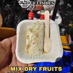 For a richer flavor, I offer Mix Dry Fruits Ice Cream Rolls. These are packed with cashews, pistachios, and almonds, adding a delightful crunch and nutty flavor.