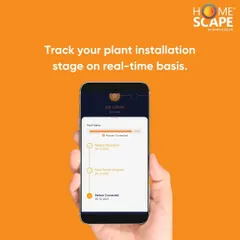 Our app offers full transparency throughout the installation process. This screen shows the real-time tracking feature, allowing customers to monitor every stage from site survey and partner assignment to final commissioning, ensuring a smooth and informed experience.