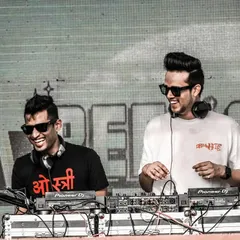 Sharing a laugh with my friend DJ Prafful during a back-to-back set. Collaborating with other artists always brings a fresh and spontaneous energy to the stage.