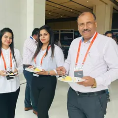 Our team networking during the Annual Airport Modernization Summit at Hotel Vivanta, Dwarka. Engaging with CEOs and industry leaders at such events allows us to build relationships and offer timely legal solutions.