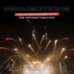 Two of India's biggest acts, one unforgettable fest at Parul University. The night ended with a massive fireworks display we designed to cap off the energy.