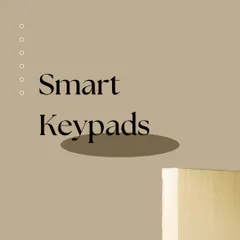 This graphic introduces "Smart Keypads" from Basalte, which combine sophisticated design with powerful KNX control. These keypads serve as elegant, centralized points of command for your entire home.