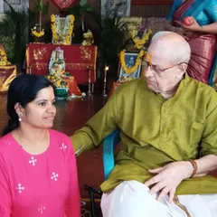 Another photo with my guru, Kittu Sir. His guidance has been a beacon in my dance journey.