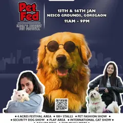 We're more than just a store; we're a central part of the pet-loving community. You'll always find us at India's biggest pet festivals like PetFed, connecting with families and their furry friends.