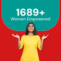 Our network is over 1689 women strong and continues to grow. This graphic celebrates the scale of our empowerment mission. Every woman who joins us adds to this incredible network of ambitious entrepreneurs earning from what they do best.