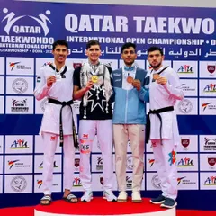 On the podium at the Qatar International Open. Ajay Gill securing a Bronze medal shows our consistent performance on the international circuit.