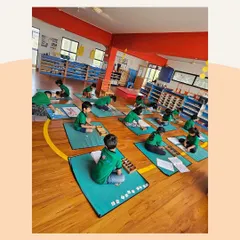 A wide view of our learning environment, where every child is on their own educational journey. We provide the tools and guidance for them to succeed independently.
