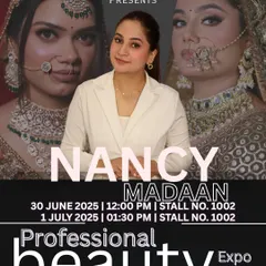 See me live at the Professional Beauty Expo! I'll be demonstrating my techniques and sharing beauty secrets at the Bombay Vanity stall.