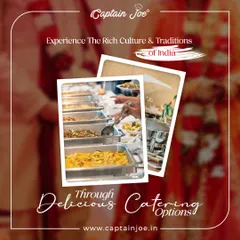 Experience the rich culture and traditions of India through my delicious catering options. This image of a classic Indian buffet line is a testament to the authentic and flavorful journey I provide for your events.