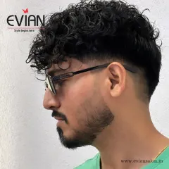 This view highlights the clean taper at the neckline, a crucial detail for a polished and professional finish in any men's haircut.