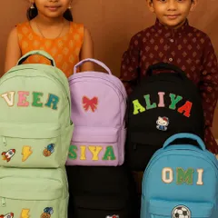 Send your little ones back to school in style. Our super cute and durable backpacks can be customised with their name and favorite characters, making them a gift they will absolutely love and cherish.