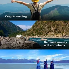 A reminder to keep travelling, because time will never come back. I help you make the most of your time by planning memorable trips.