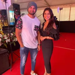 Posing with the event host at the MJR property launch. I work seamlessly with other event professionals to ensure a smooth and successful activation.