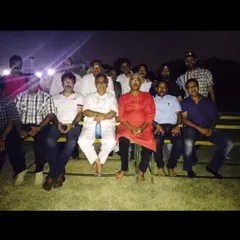 An old photograph of our founder, Prof. NC Bakshi (center, in white), with club members. This image represents the deep roots and rich history of our club in Delhi cricket.
