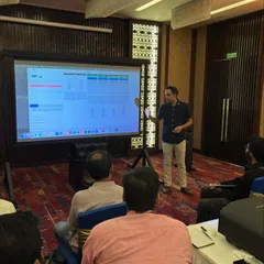Our professional training workshops are built on a foundation of deep technical knowledge. Here, our lead calibrator explains the nuances of Room EQ Wizard (REW) data, demonstrating how to interpret frequency response graphs to identify and correct acoustic issues for achieving studio-quality sound.