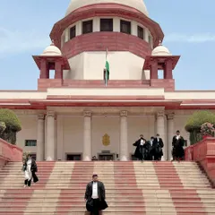 Descending the iconic steps of the Supreme Court. I am inspired by Ruth Bader Ginsburg's words to leave tracks and make the world a little better. That is the goal of my legal practice.