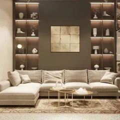 A rendering for the Gulmohar Lane flagship store, designed to feel like a cozy living room. The design uses warm, layered lighting and comfortable, elegant furniture to create an immersive retail experience where customers feel instantly at home.
