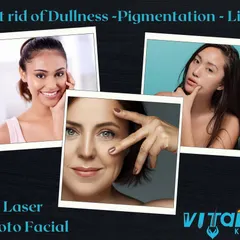 A Laser Photo Facial is an excellent treatment to get rid of dullness, pigmentation, and fine lines. It rejuvenates the skin from within, giving you a clearer and more youthful complexion.