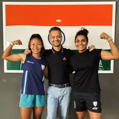 It's always fun working with these two legends, who have been the strongest pillars of the Indian Women’s Football team for over a decade. Their dedication and commitment to the sport are second to none.