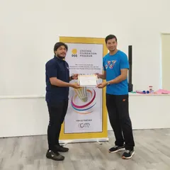 Another one of my dedicated coaches is awarded his OGQ Coaches Foundation Program certificate. At my academy, we believe that the learning process never stops, even for our trainers.