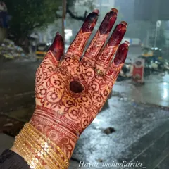 That deep, rich henna stain after a few days is pure joy. I am obsessed with getting this perfect color, using only the best quality natural paste for that beautiful, dark result.
