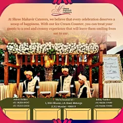 An ice cream counter is a joyful addition to any celebration. My station comes with a charming setup and professional staff, ready to serve scoops of happiness to guests of all ages.