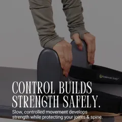 In Pilates, control builds strength safely. We emphasize slow, controlled movements to develop strength while protecting your joints and spine from unnecessary strain.