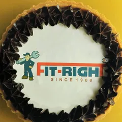 Your brand can be a treat too! I create custom logo tarts for corporate events and celebrations. This one features an edible company logo on a rich chocolate tart, offering a sweet and memorable way to celebrate business milestones.