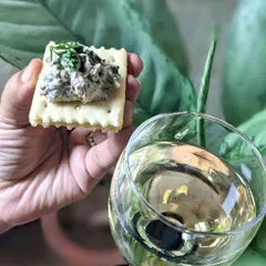 My roasted oyster mushroom paté is a versatile spread that pairs beautifully with a crisp cracker and a glass of wine. Its creamy texture and nutty flavor make it a simple yet sophisticated appetizer.