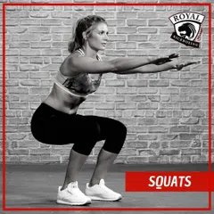The bodyweight squat is a fundamental movement that tones the glutes, thighs, abs, and calves. We ensure every member masters this exercise with perfect form before adding weight.